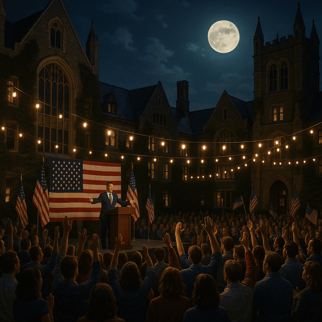 Midnight Rally at Miskatonic University