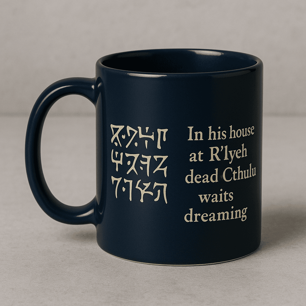 "Ph'nglui Mglw'nafh" Coffee Mug